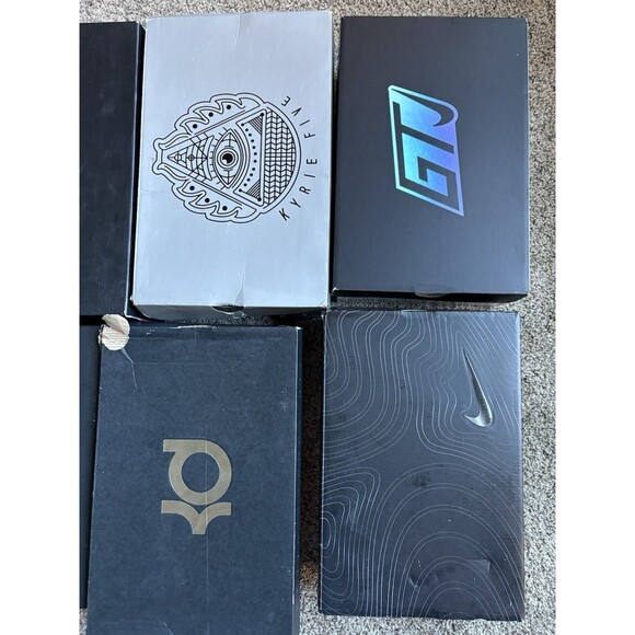 Nike Replacement Empty Basketball Shoe Box Only Lot of 6 Nike shoe boxes - Picture 2 of 11